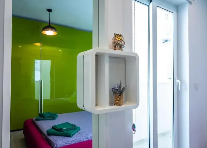 Lägenhet Stylish Two-bedroom Retreat Near Balluta Bay Pat2 Sliema